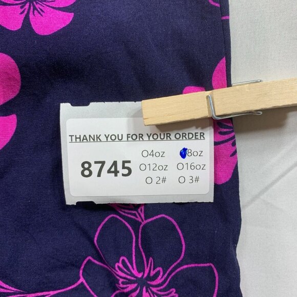 28 Palms Dress Womens Size Medium Blue Purple Floral Pattern Sleeveless - Picture 7 of 7